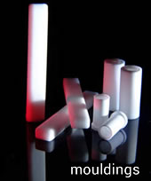 various custom porous plastic moldings